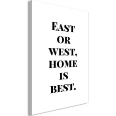 Artgeist Home Is Best  Vertical taulu