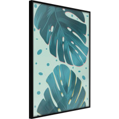 Artgeist Pastel Monstera Leaves juliste