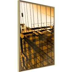 Artgeist Steel And Glass (Yellow) juliste