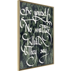 Artgeist Be Yourself juliste