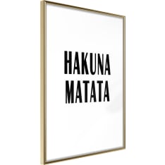 Artgeist Hakuna Matata juliste