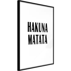 Artgeist Hakuna Matata juliste