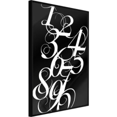 Artgeist Alphabet Of Digits juliste