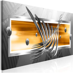 Artgeist Silver Wings Narrow Orange taulu