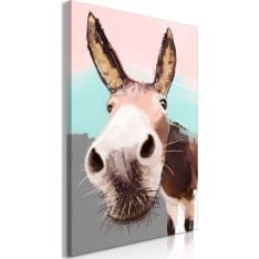 Artgeist Curious Donkey  Vertical taulu