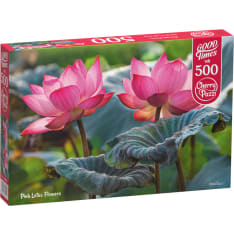 CherryPazzi Pink Lotus Flowers 500p Jigsaw Puzzle