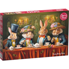 CherryPazzi Fancy Bunny Party 500p jigsaw puzzle