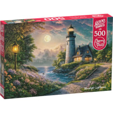 CherryPazzi Moonlight Lighthouse 500p Jigsaw Puzzle