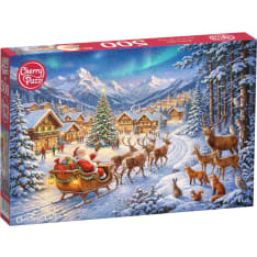 CherryPazzi Christmas Cheer 500-piece jigsaw puzzle