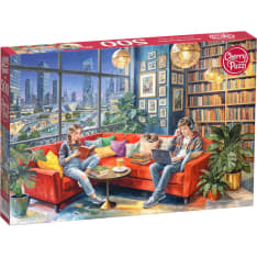 CherryPazzi Somewhere Between Stories 500-piece jigsaw puzzle