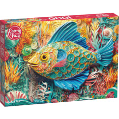 CherryPazzi Quilled Fish 1000p Jigsaw Puzzle