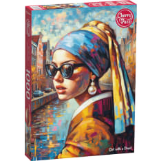 CherryPazzi Girl With a Pearl 1000p jigsaw puzzle