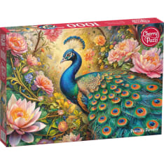 CherryPazzi Peacock's Paradise 1000p jigsaw puzzle