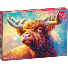 CherryPazzi Moo-sic in the Air 1000p jigsaw puzzle