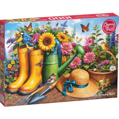 CherryPazzi Golden Boots, Blooming Roots 1000p jigsaw puzzle