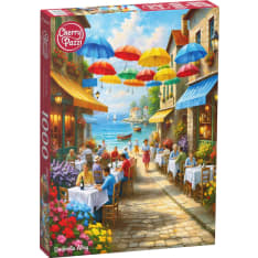 CherryPazzi Umbrella Alley 1000p jigsaw puzzle
