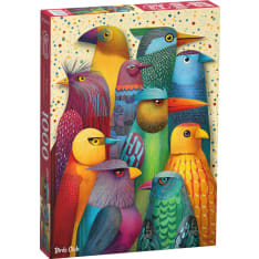CherryPazzi Birds Club 1000p jigsaw puzzle
