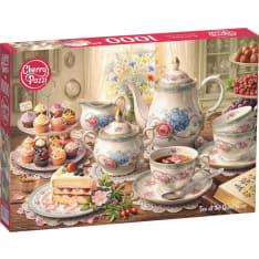 CherryPazzi Tea at the Quiet Hour 1000p palapeli