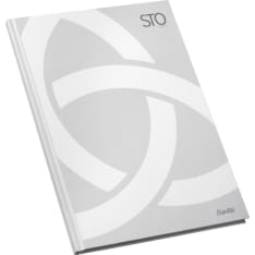 Bantex A4 96 sheets ruled hardcover notebook