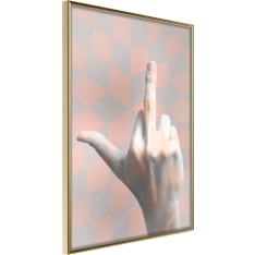 Artgeist Middle Finger juliste