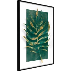 Artgeist Gilded Palm Leaf juliste