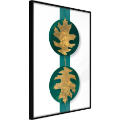 Artgeist Gilded Oak Leaves juliste