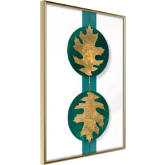 Artgeist Gilded Oak Leaves juliste