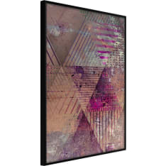 Poster - Pink Patchwork II