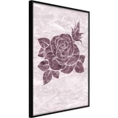 Poster - Monochromatic Rose