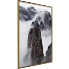 Artgeist Clouds Pierced By Mountain Peaks juliste