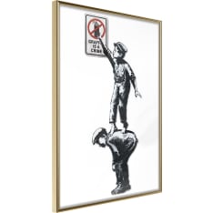 Artgeist Banksy: Graffiti Is a Crime poster