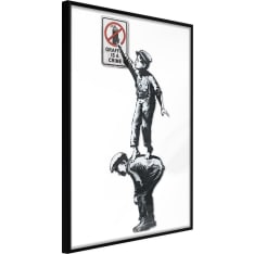 Artgeist Banksy: Graffiti Is a Crime poster