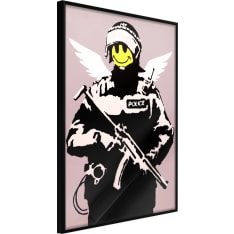 Artgeist Banksy: Flying Copper juliste