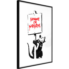 Poster - Banksy: Because I’m Worthless