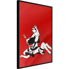 Artgeist Banksy: Queen Victoria poster