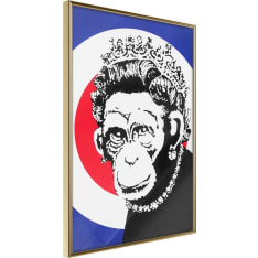 Artgeist Banksy: Monkey Queen juliste