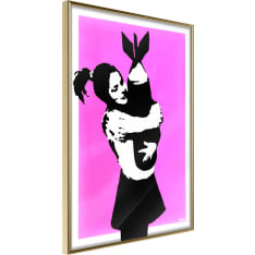 Artgeist Banksy: Bomb Hugger juliste