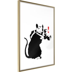 Artgeist Banksy: Rat Photographer juliste