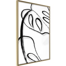 Artgeist Painted Monstera Leaf juliste