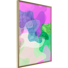 Artgeist Colourful Camouflage (Pink) juliste