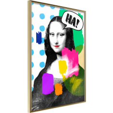 Artgeist Mona Lisa'S Laughter juliste
