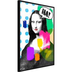 Artgeist Mona Lisa'S Laughter juliste