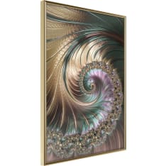 Poster - Iridescent Spiral