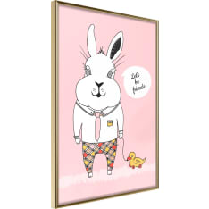 Poster - Friendly Bunny