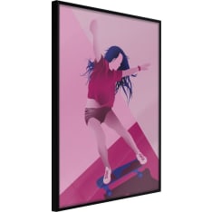 Artgeist Girl On A Skateboard juliste