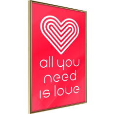 Artgeist Love Everywhere juliste