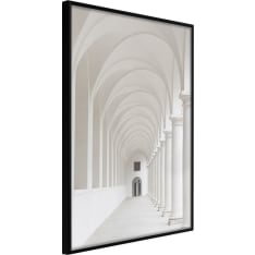 Artgeist White Colonnade juliste