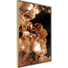 Poster - Summer Flowers in Sepia