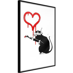 Poster - Banksy: Love Rat