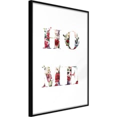 Artgeist Floral Home poster